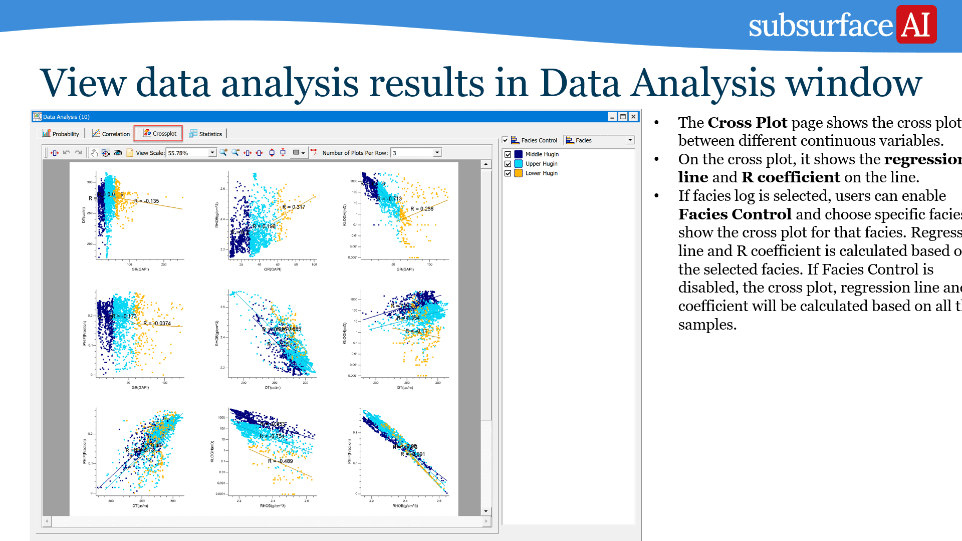 Data Analysis Window